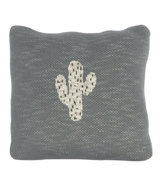 Quax Quax - Tricot - Kussen - 30*30 Cm - Cactus