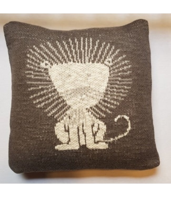 Quax Quax - Tricot - Kussen - 30*30 Cm - Lion