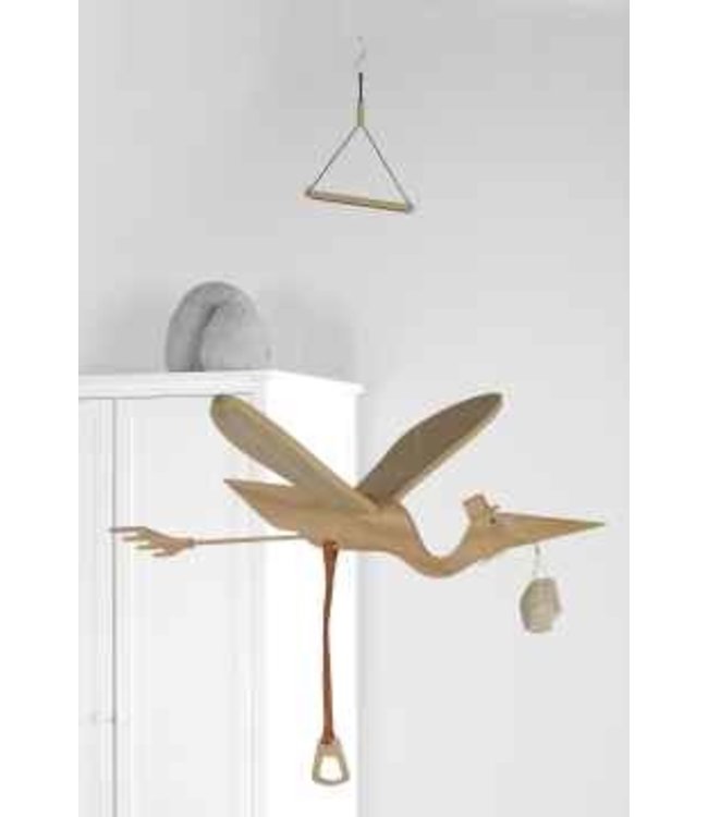 Quax Quax - Mobile Bird-Pelican Xl - Naturel