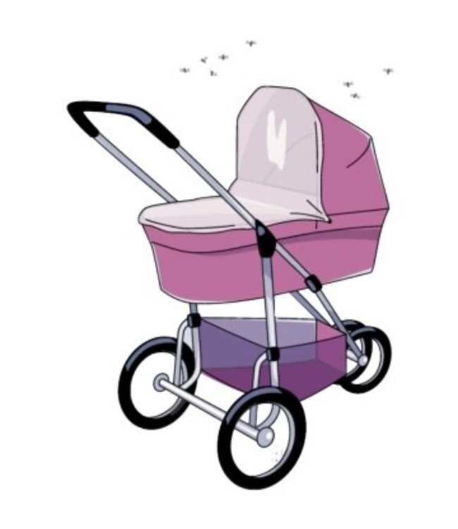 Quax Quax - Muggenet Voor Kinderwagen