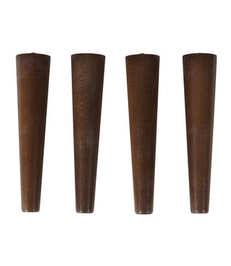 Quax Quax - Cocoon Set 4 Legs - Walnut