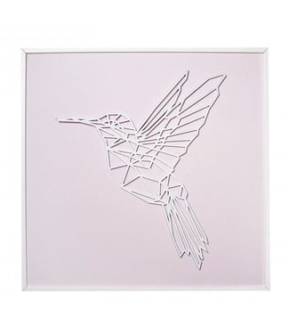 Caramella Caramella - Baby pink XL picture with hummingbird