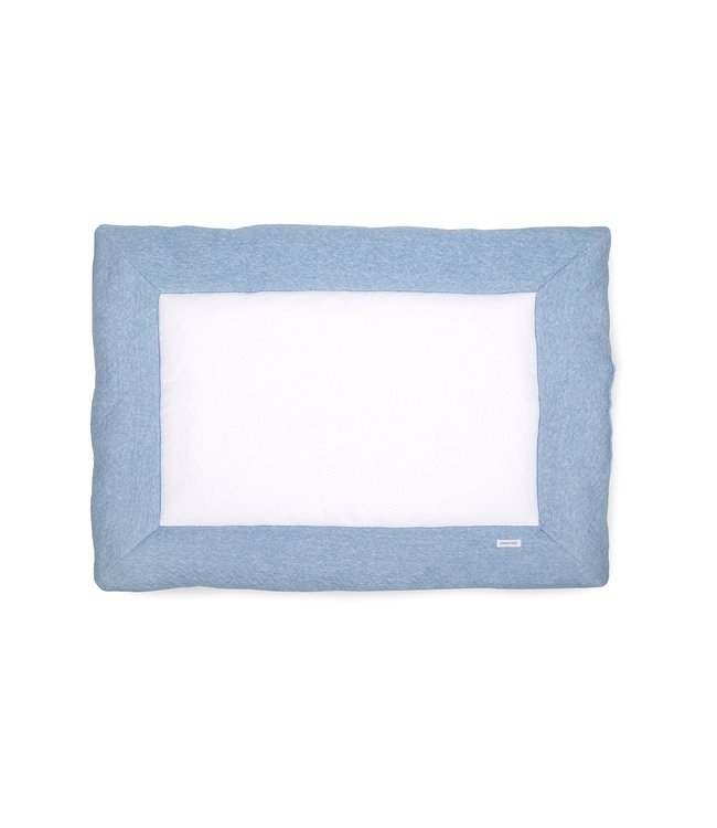 Poetree Kids Poetree Kids - Boxkleed/Parc kleed (75x95cm) - Chevron Denim Blue