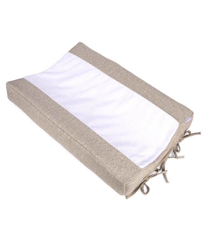 Poetree Kids Poetree Kids - Aankleedkussenhoes - Chevron Light Camel