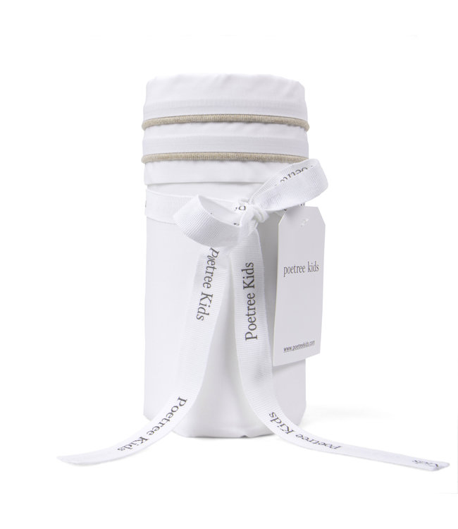 Poetree Kids Poetree Kids - Ledikant laken (110x140cm) - Chevron Light Camel