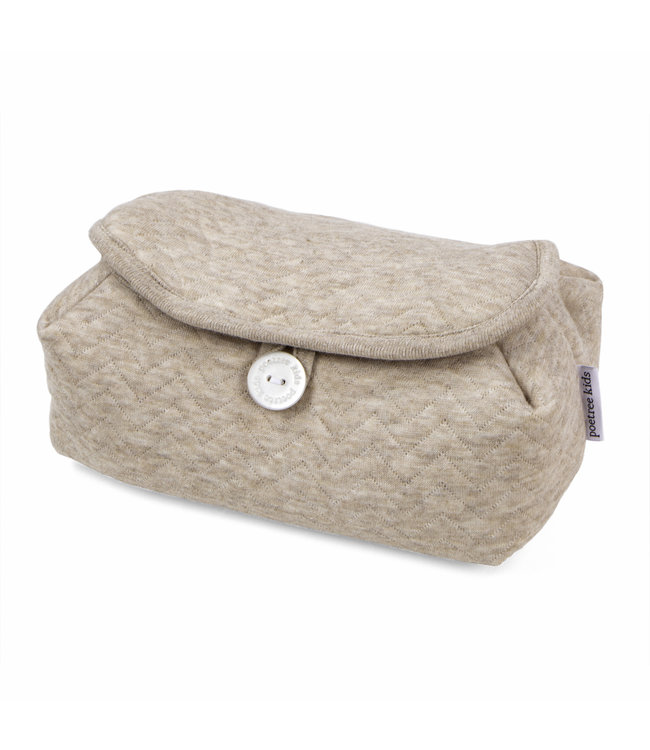 Poetree Kids Poetree Kids - Hoes voor vochtige doekjes - Chevron Light Camel