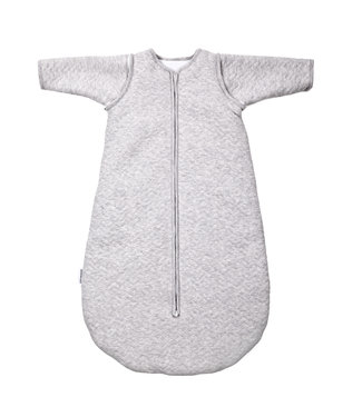 Poetree Kids Poetree Kids - Slaapzak - 70 - Chevron Light Grey