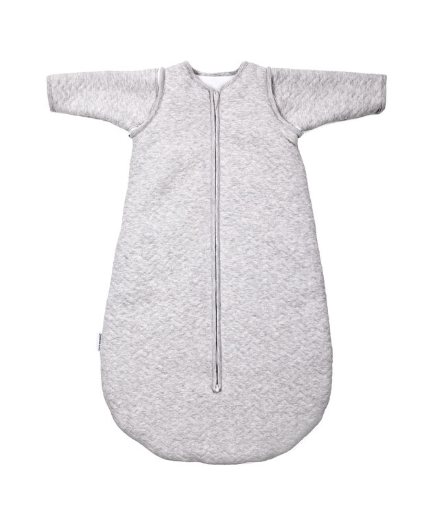 Poetree Kids Poetree Kids - Slaapzak - 70 - Chevron Light Grey