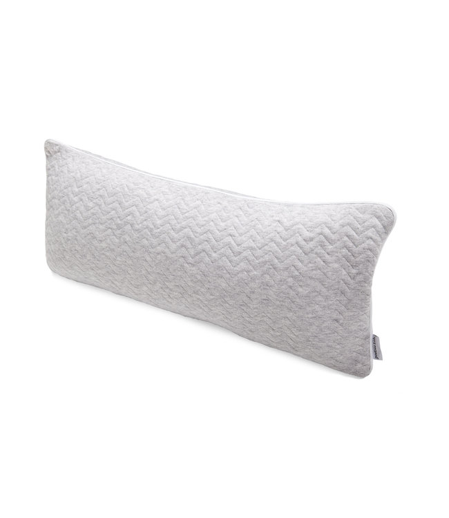 Poetree Kids Poetree Kids - Decoratie kussen (55x22cm) - Chevron Light Grey