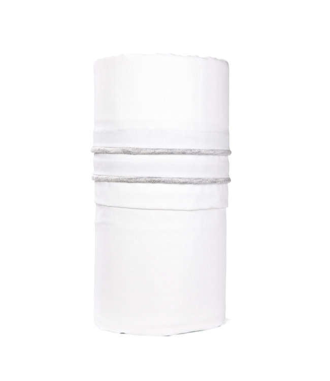 Poetree Kids Poetree Kids - Wieglaken (80x100) - Chevron Light Grey