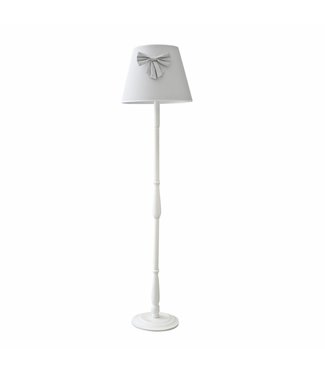 Caramella Caramella - Grey cube floor lamp with bow