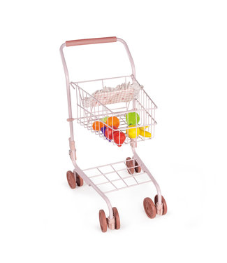 La Nina Shopping Cart with Fruits Candela Pink