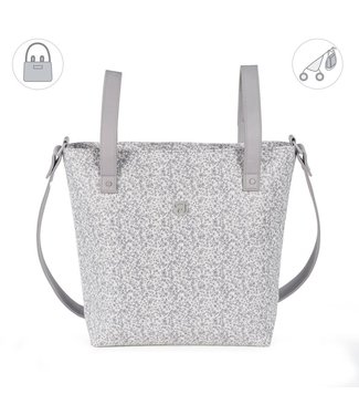 Pasito a Pasito Pasito a Pasito - Changing Bag Pushchair Flower Mellow Grey (Fm)