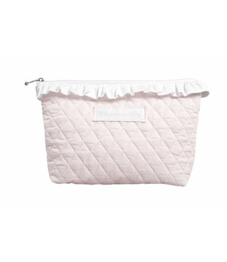 Caramella Caramella - Quilted baby pink beauty case