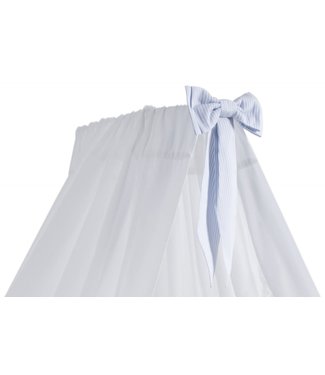 Caramella Caramella - White standing canopy with azure bow