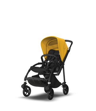 Bugaboo Bugaboo - bee6 compleet ZWART/ZWART-CITROENGEEL