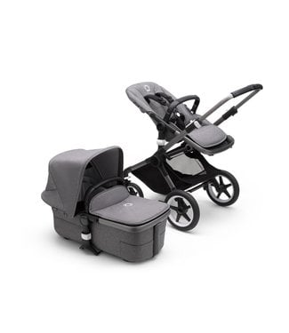 Bugaboo Bugaboo - Fox 3 compleet GRAPHITE/GREY MELANGE-GREY MELANGE