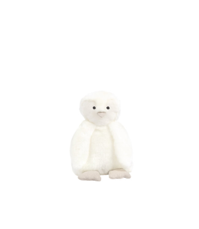 Tartine et Chocolat Tartine et Chocolat - Gabin, the penguin Fur Soft Toy  30 cm Ivory
