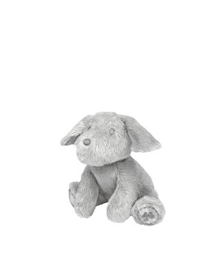 Tartine et Chocolat Tartine et Chocolat - Lucien, the dog Fur Soft Toy  12 cm Grey