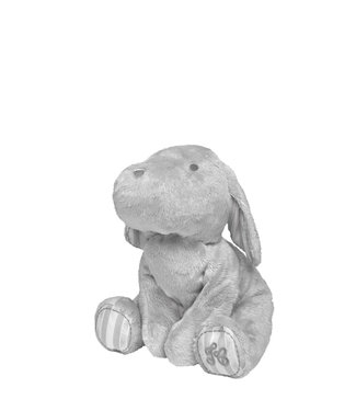 Tartine et Chocolat Tartine et Chocolat - Lucien, the dog Fur Soft Toy  25 cm Grey
