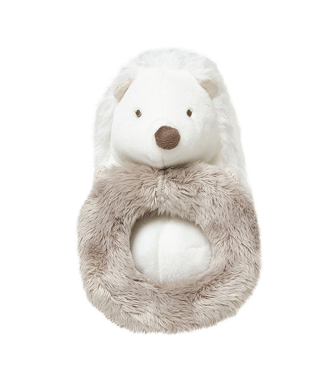 Tartine et Chocolat Tartine et Chocolat - LEON, the hedgehog Rattle (hedgehog) 12 cm Ivory