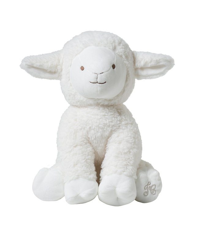 Tartine et Chocolat Tartine et Chocolat - EDMOND, the sheep Fur Soft Toy  25 cm Ivory