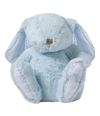 Tartine et Chocolat Tartine et Chocolat - AUGUSTIN, the rabbit Fur Soft Toy  25 cm Blue