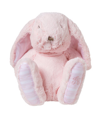 Tartine et Chocolat Tartine et Chocolat - AUGUSTIN, the rabbit Fur Soft Toy  35 cm Pink
