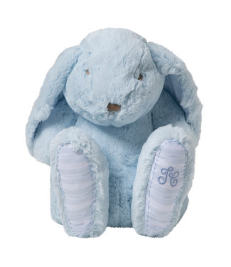 Tartine et Chocolat Tartine et Chocolat - AUGUSTIN, the rabbit Fur Soft Toy  35 cm Blue