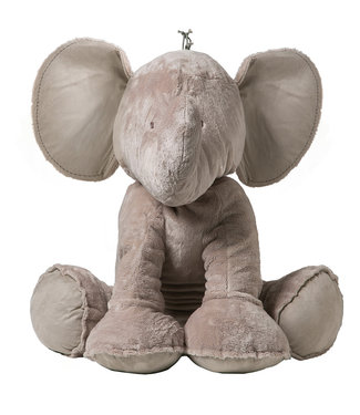 Tartine et Chocolat Tartine et Chocolat - FERDINAND, the elephant Fur Soft Toy  90 cm Taupe