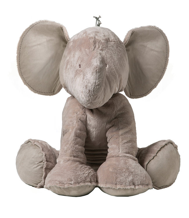 Tartine et Chocolat Tartine et Chocolat - FERDINAND, the elephant Fur Soft Toy  90 cm Taupe