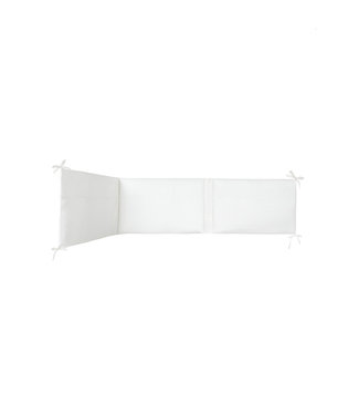 Tartine et Chocolat Tartine et Chocolat - Linge d'Antan bedomrander 184 x 40 cm - White