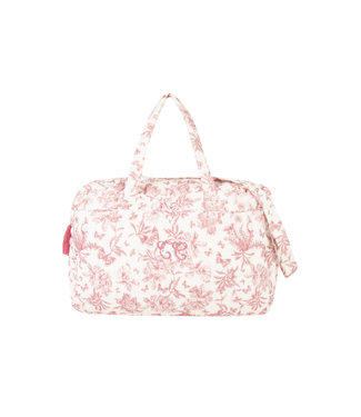 Tartine et Chocolat Tartine et Chocolat - Toile de Jouy Nursery bag 43 x 30 x 16 cm - Peach