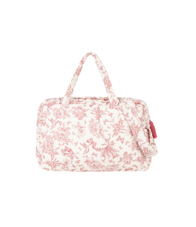 Tartine et Chocolat Tartine et Chocolat - Toile de Jouy Nursery bag 43 x 30 x 16 cm - Peach