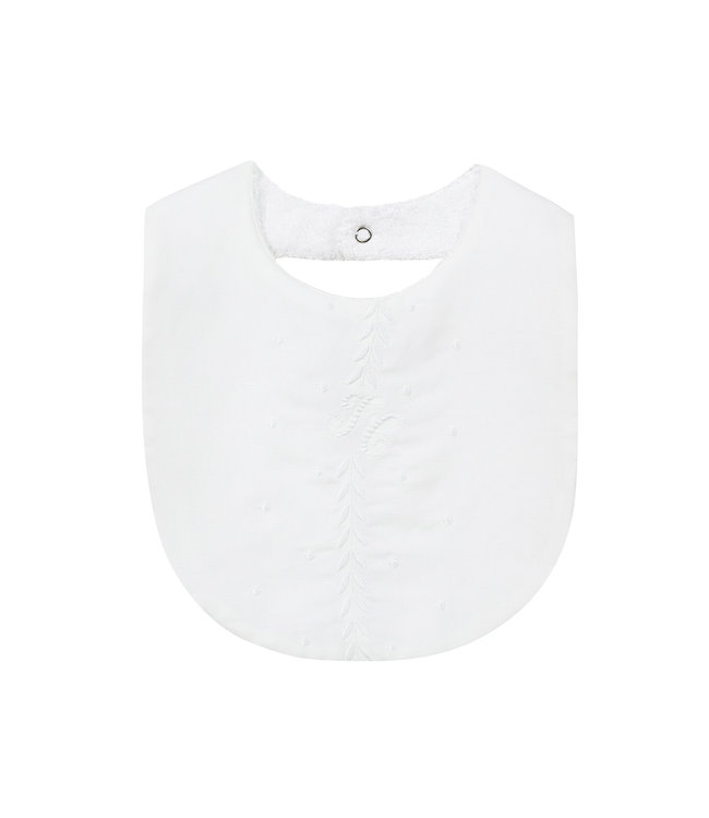 Tartine et Chocolat Tartine et Chocolat - Linge d'Antan Bib size 2 36 x 25 cm - White