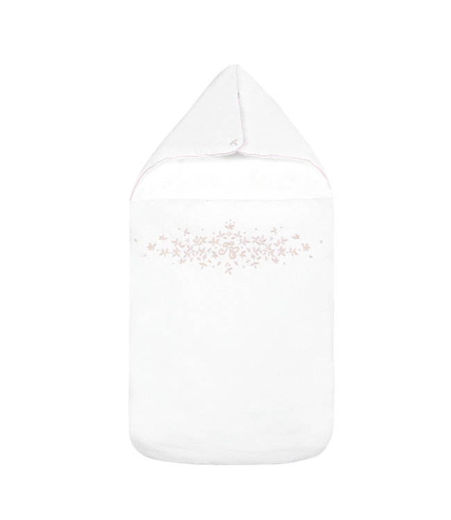 Tartine et Chocolat Tartine et Chocolat - Feuilles de lin Baby sleeping bag (0 - 3 months) 41 x 85 cm - White