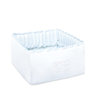 Tartine et Chocolat Tartine et Chocolat - Garda Nursery basket 23 x 23 cm - Blue