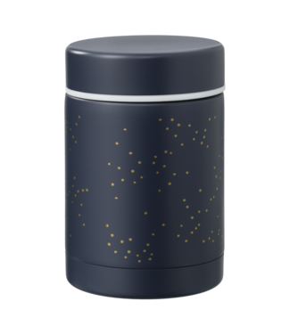 Fresk Fresk - Thermos food jar 300 ml Indigo dots