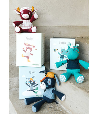 Lilliputiens Lilliputiens - Knuffeldier Marius Eco