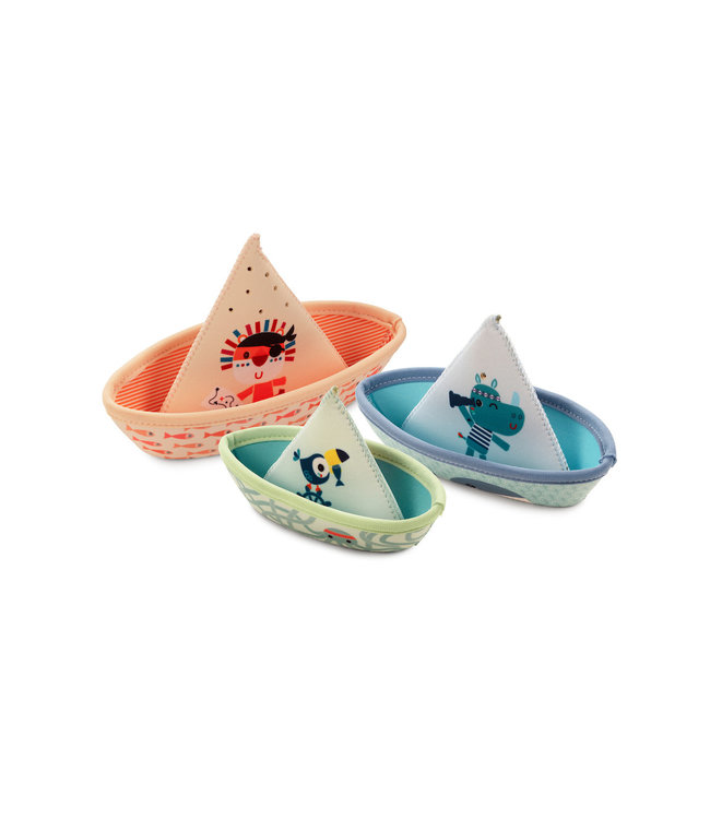 Lilliputiens Lilliputiens - 3 Boten Jungle