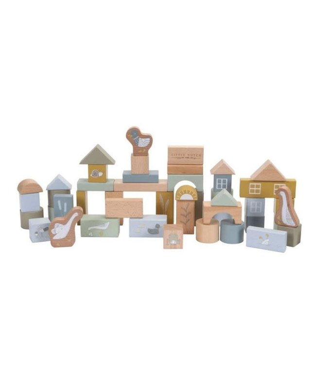 Little Dutch Toys Little Dutch Toys - Bouwblokken blue