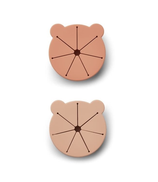 Liewood Liewood - Kelly snack cup - 2 pack 2087 Mr bear rose mix