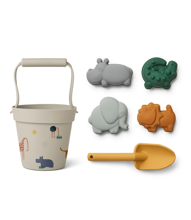 Liewood Liewood - Dante beach set 1112 Safari sandy multi mix