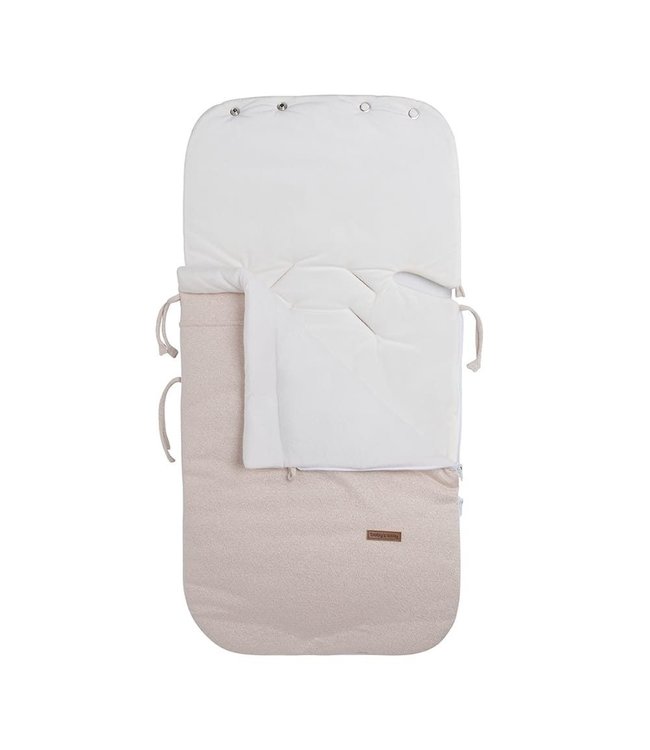 Baby's Only Baby's Only - Voetenzak autostoel 0+ Sparkle goud-ivoor mÃªlee