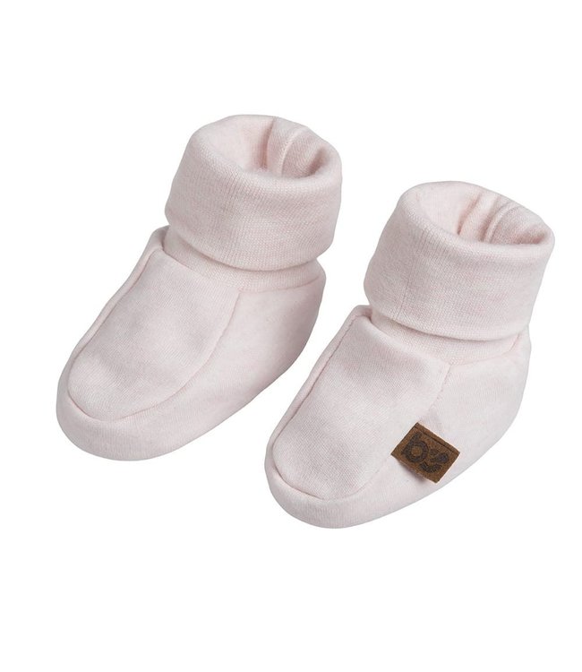 Baby's Only Baby's Only - Slofjes Melange classic roze - 0-3 mnd