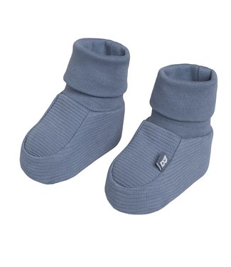Baby's Only Baby's Only - Slofjes Pure vintage blue - 3-6 mnd
