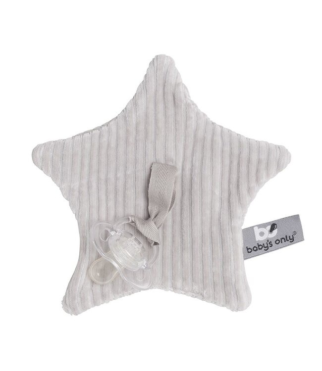 Baby's Only Baby's Only - Speendoekje Sense kiezelgrijs