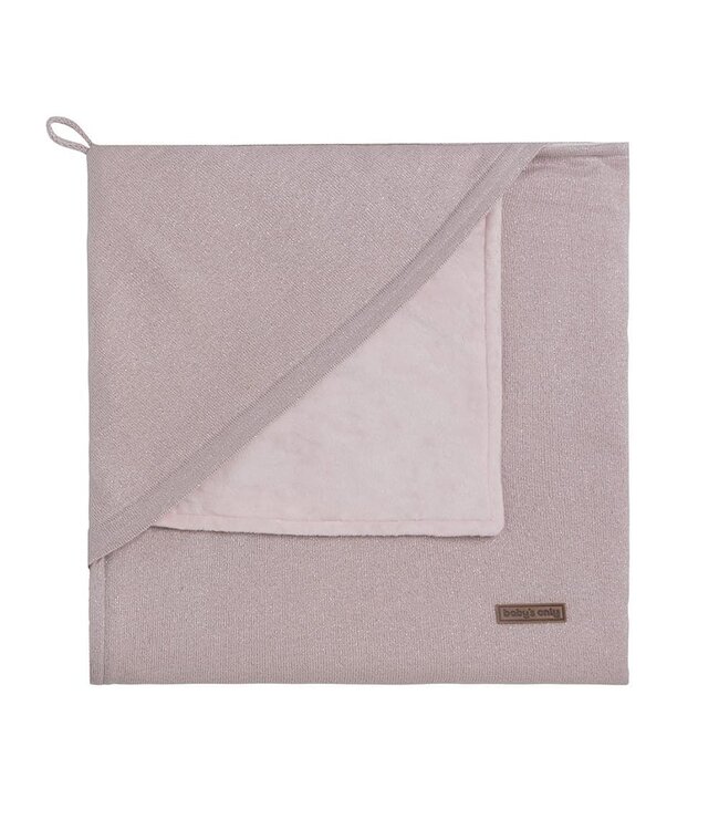 Baby's Only Baby's Only - Wikkeldeken soft Sparkle zilver-roze mÃªlee