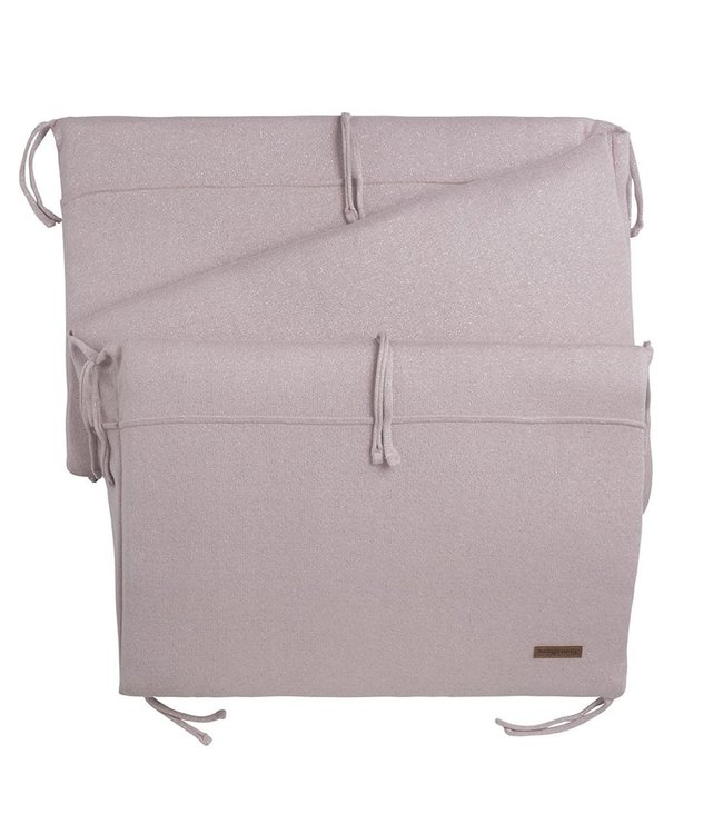 Baby's Only Baby's Only - Bedbumper Sparkle zilver-roze mÃªlee