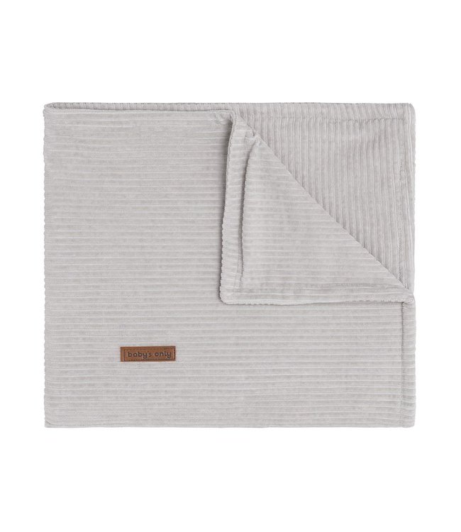 Baby's Only Baby's Only - Wiegdeken Sense kiezelgrijs
